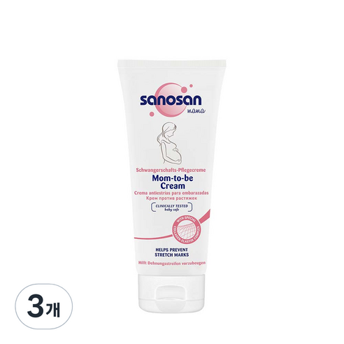 사노산 마마 맘투비 크림, 200ml, 3개