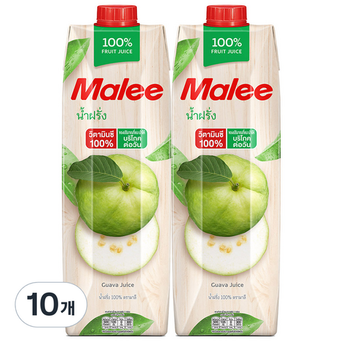 말리 구아바 착즙 주스, 1L, 10개