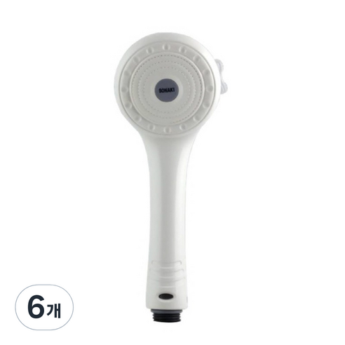 S7 절수샤워기, 6개, 화이트