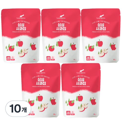 리틀스푼 동결건조 싱싱 과일칩 15g, 13g, 10개