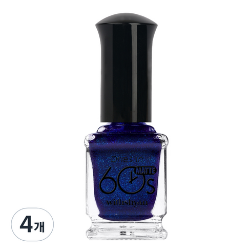 위드샨 60초 매니큐어 9ml, M131 스태리나잇, 4개