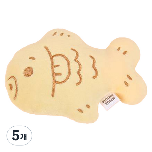 모찌타운 붕어빵 핫팩인형 10cm, 슈붕이, 5개