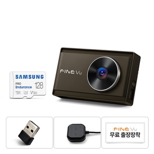 파인뷰 와이파이 전후방 QHD FHD 2채널 블랙박스 X3300 NEW, 무료장착쿠폰 + 와이파이동글, 128GB
