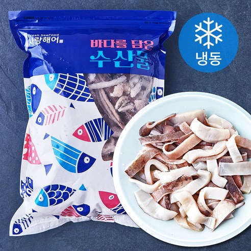 사랑해어 실속 오징어채 (냉동), 1.8kg, 1봉