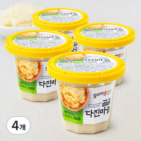 곰곰 다진마늘, 250g, 4개