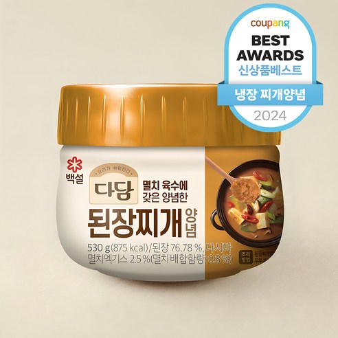 다담 된장찌개 양념, 530g, 1개