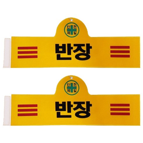 대원안전 안전완장 반장, 2개