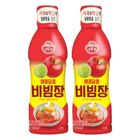 오뚜기 매콤달콤 비빔장, 500g, 2개