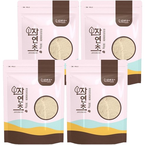 자연초 차전자피분말, 300g, 4개