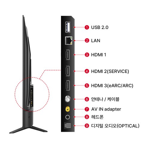 4K UHD와 HDR 지원, Dolby Vision 및 Dolby Atmos 사운드로 몰입적인 홈 엔터테인먼트 경험을 즐기세요.