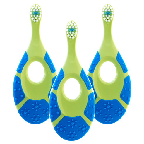 조르단 스텝 1단계 영유아칫솔, 랜덤발송, 3개