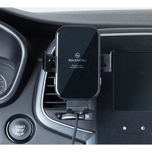 신지모루 오그랩 맥스 차량용 무선충전거치대는 스마트폰을 편리하게 사용할 수 있는 제품입니다.