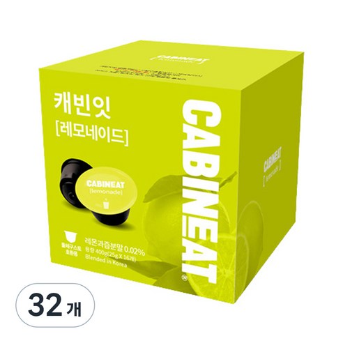 캐빈잇 레모네이드, 25g, 16개입, 2개