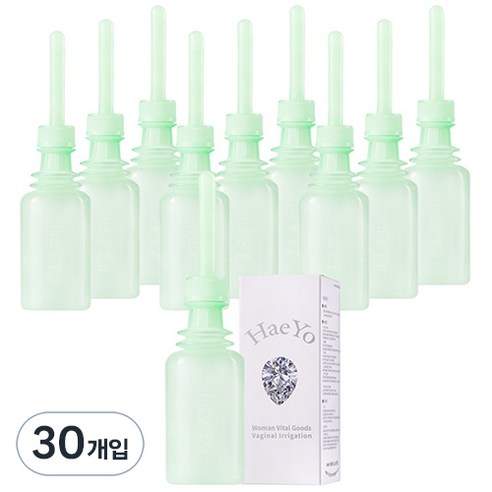 해요 일회용 여성청결제, 120ml, 30개