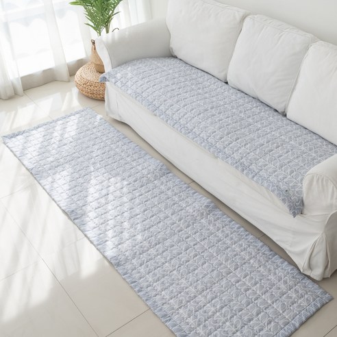 피부에 닿는 순간, 시원함이 팡팡! 엔디미온 인견 쇼파패드