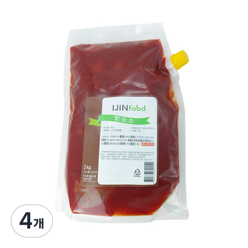 에이플러스 핫소스, 2kg, 4개