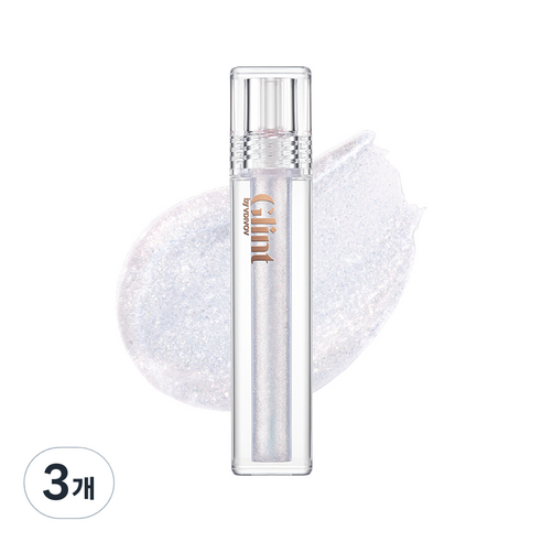 Glint 리퀴드 젤 하이라이터, 03 글리터 베일, 3개