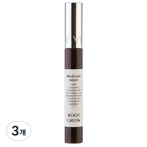 블리블리 루트그로우 블랙래쉬 세럼 속눈썹 블랙, 7ml, 3개