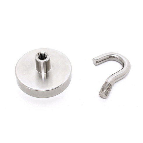 못 없이 강력한 자력! 네오디움 고리자석 하나로 깔끔한 벽걸이 수납 완성!