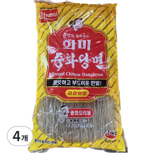 화미 중화 당면, 2kg, 2개 진표당면1kg