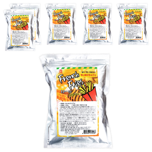 허니버터맛 시즈닝 가루, 500g, 6개