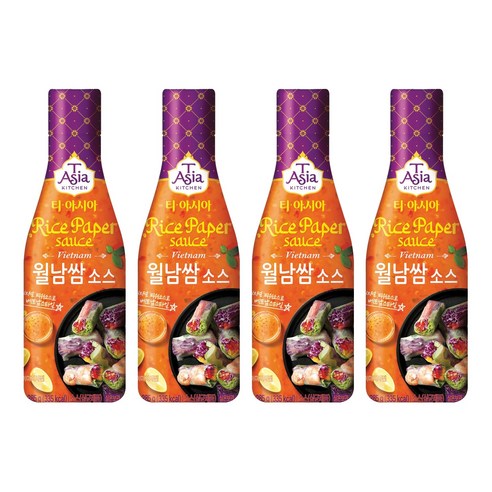 티아시아키친 월남쌈 소스, 4개, 285g