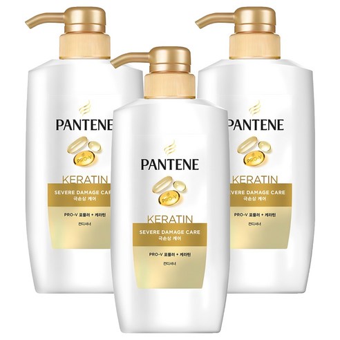 팬틴 케라틴 극손상케어 컨디셔너, 750ml, 3개
