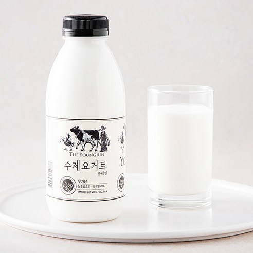 영준목장 수제 요거트 무가당 플레인, 500ml, 1개입, 1개