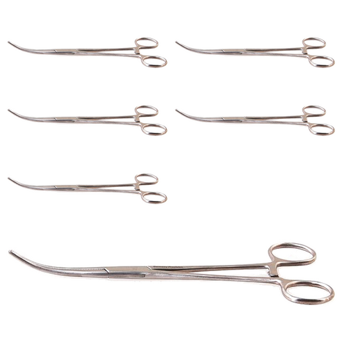청훈메디 케리 의료용 겸자 가위, 20cm, 6개