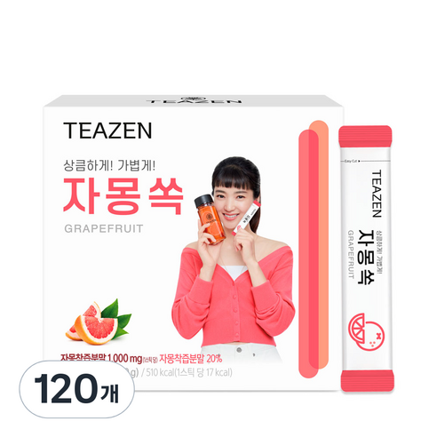 티젠 자몽쏙 분말차, 5g, 30개입, 4개
