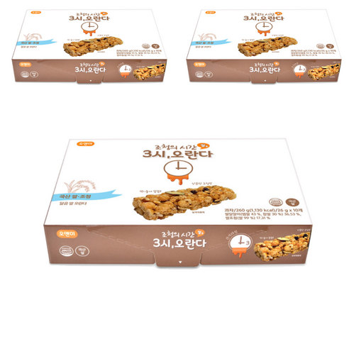 둥근마음 달곰 쌀 오란다 10p, 260g, 3개