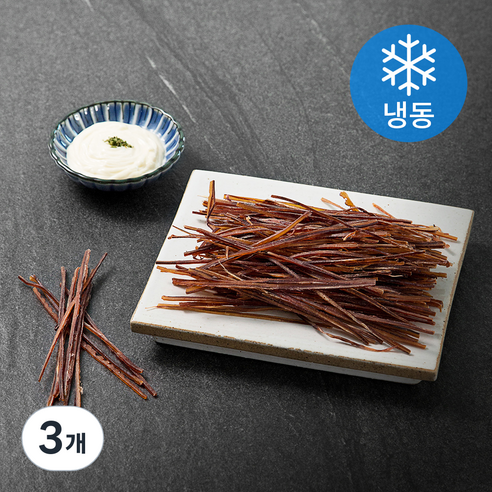 고래안주31팩토리 오징어참스틱 (냉동), 200g, 3개