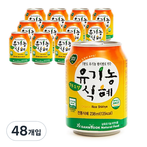 삼육 유기농 식혜, 238ml, 48개입