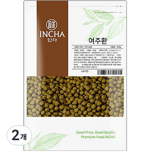 여주 환, 400g, 2개
