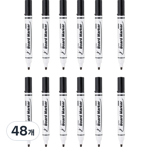 마이펜 보드마카, BLACK, 48개