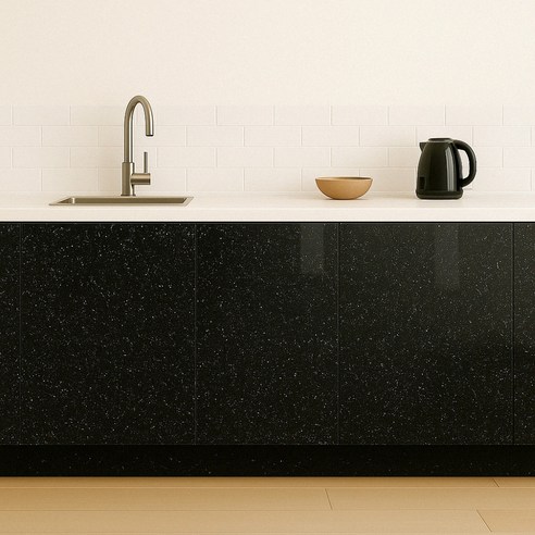 현대인테리어필름 고광택시트지, 블랙실버펄(HG-984), 1230mm x 2.5m