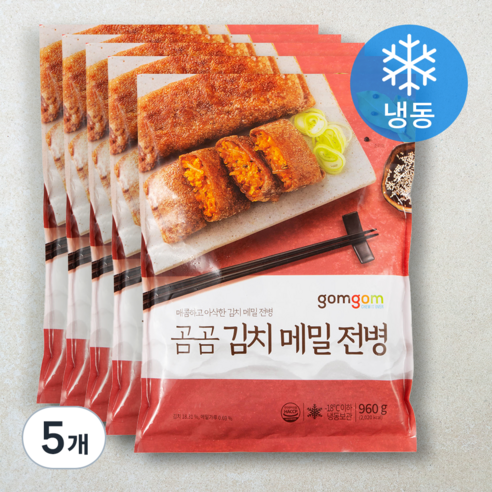 곰곰 김치 메밀 전병(냉동), 960g, 5개