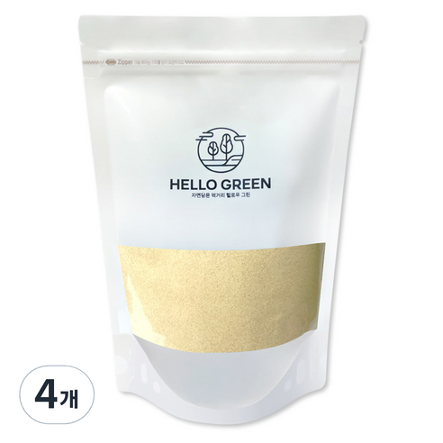 헬로우그린 생강 가루, 300g, 4개