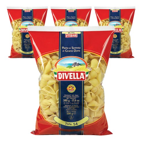 디벨라 파스타 토페, 500g, 4개