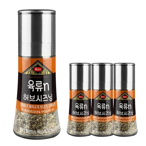 움트리 육류n 허브시즈닝, 60g, 4개