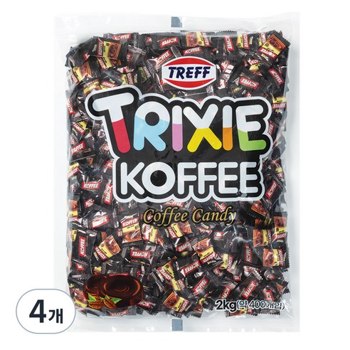 트릭시 커피 캔디, 2kg, 4개