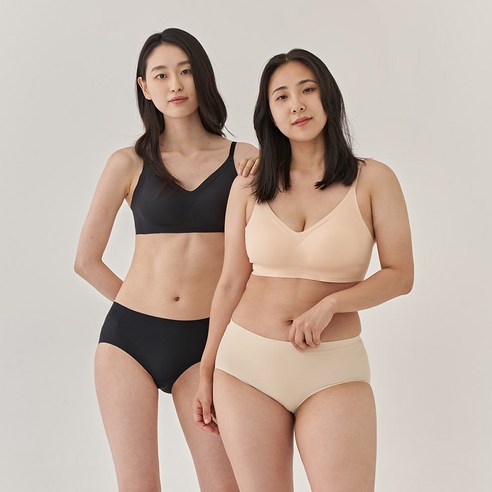 입은 듯 안 입은 듯 편안한 노라인 누디팬티로 속옷 라인 걱정 없이 자유로운 하루를!