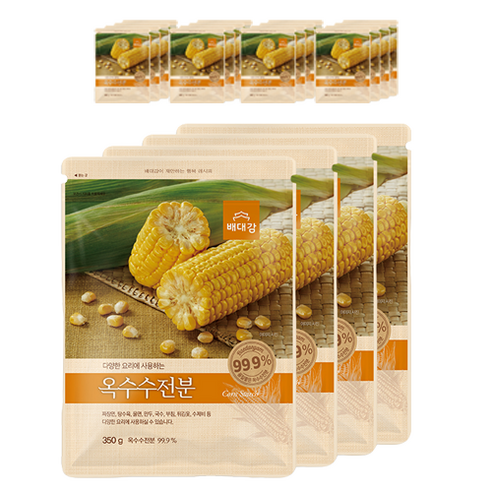배대감 옥수수 전분, 350g, 20개