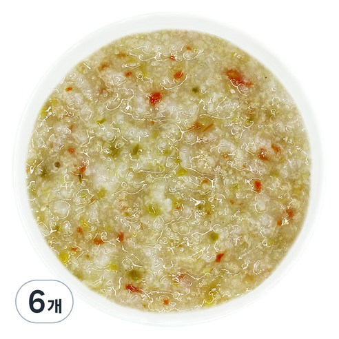 짱죽 실온이유식 중기, 160g, 6개, 혼합맛