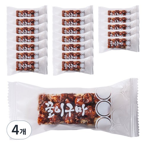 꿀이구마 말랑 초코 오란다 20p, 320g, 4개