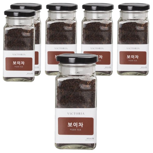 빅토리아 레드 보이차, 71g, 1개입, 6개