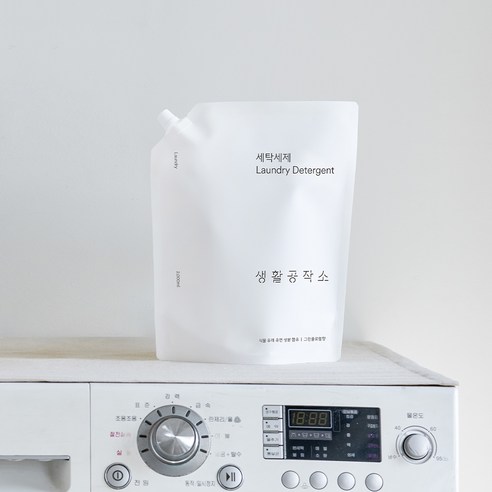 생활공작소 세탁세제 그린플로럴향: 청결하고 상쾌한 세탁을 위한 이상적 선택