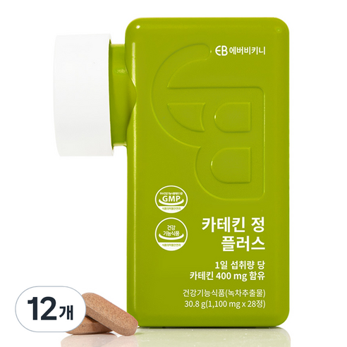에버비키니 카테킨 정 플러스 30.8g, 28정, 12개