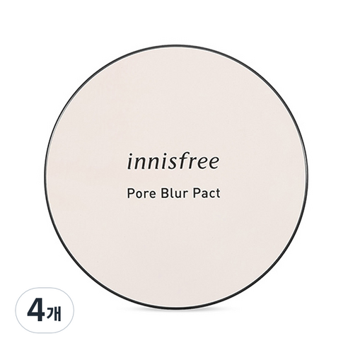 이니스프리 포어 블러 팩트 12.5g, 4개
