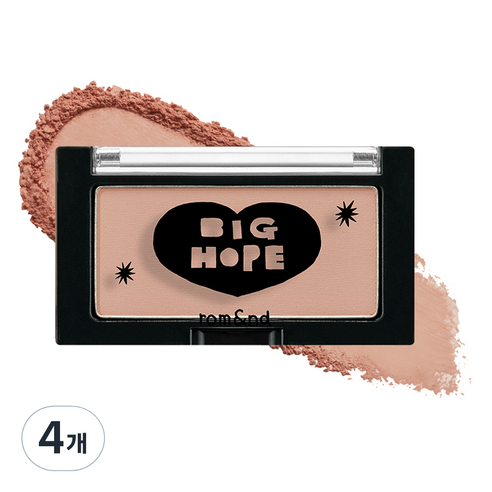 롬앤 이나피스퀘어 베러 댄 치크 팩트 블러셔 4g, B01 진저 나잇, 4개